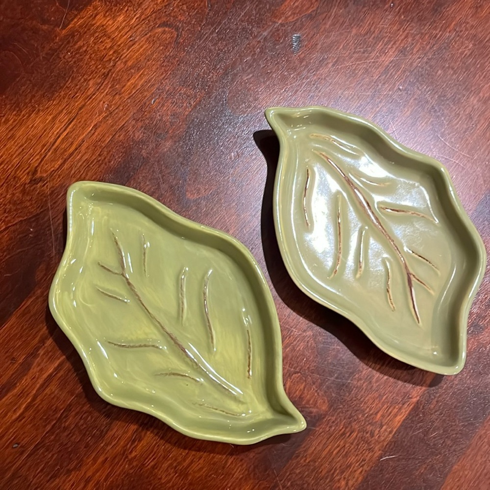 Bundle up to tastefully simple leaf plate/dish